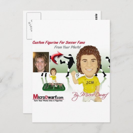 Bobbleheads Bobblehead Bobblehead Bobheads Postkarte (Vorne/Hinten)