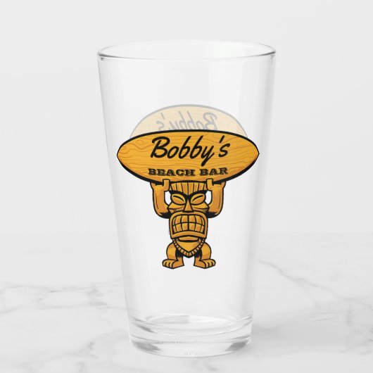 Bobby Beach Bar Glass Glas (Rückseite)
