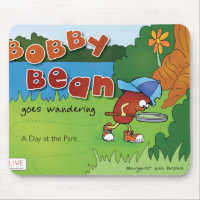 Bobby-Bohnen-Bucheinband-Mausunterlage
