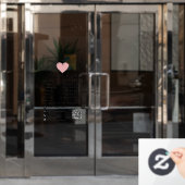 Bobby Buttone Friseursalon für Geschäftszeiten Fensteraufkleber (Büro Tür)