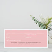 Bobby Buttone Logo-Hair Pink Geschenkgutschein (Stehend Vorderseite)