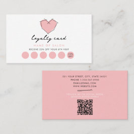 Bobby Buttone Logokombination Hair Stylist Pink Lo Treuekarte