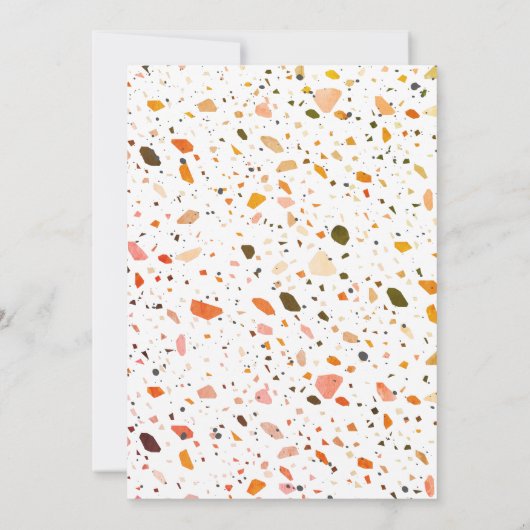 Bobby Buttone Terrazzo Salon Eröffnung Einladung (Rückseite)