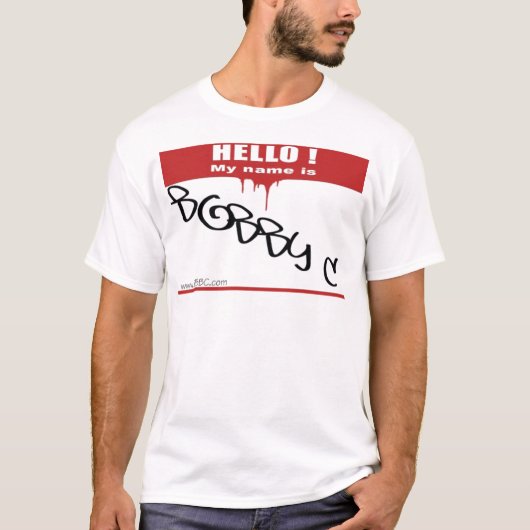 Bobby C T-Shirt (Vorderseite)