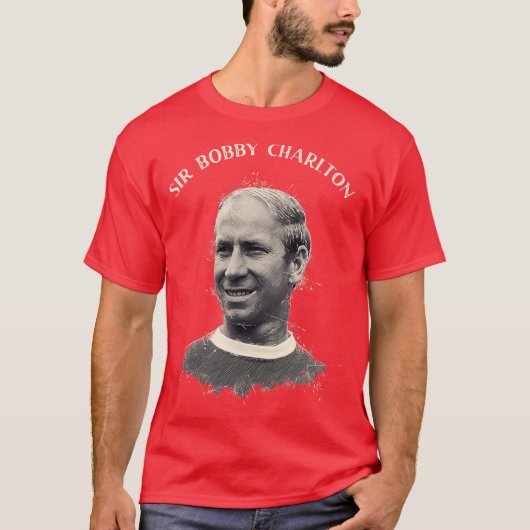 Bobby Charlton T-Shirt (Vorderseite)
