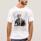 Bobby Fischer Portrait T-Shirt (Vorderseite)