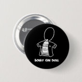 Bobby-Gin-Puppe Button (Vorne & Hinten)