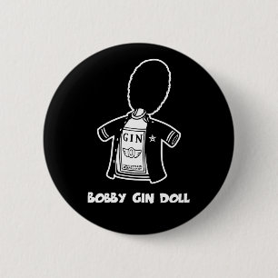 Bobby-Gin-Puppe Button