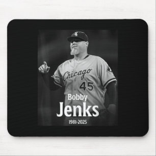 Bobby Jenks In Erinnerung 1981-2025 Mousepad