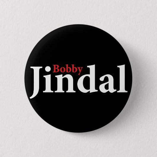 Bobby Jindal Button (Vorderseite)