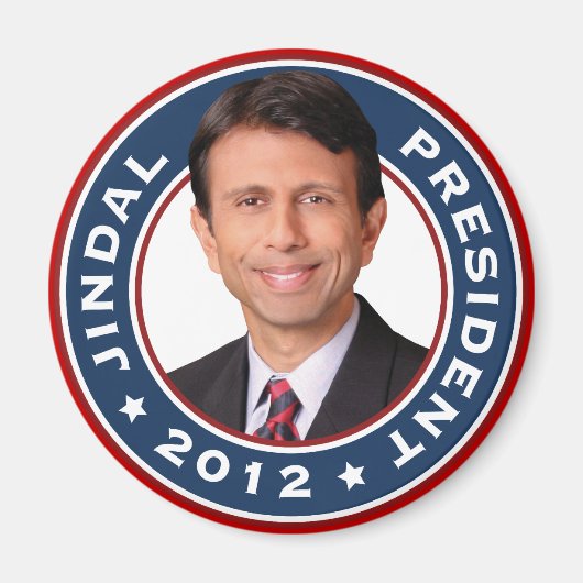 Bobby Jindal für Präsident 2012 Magnet (Vorne)