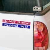 Bobby Jindal für Präsidenten Autoaufkleber 2012 (Auf Lkw)