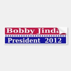 Bobby Jindal für Präsidenten Autoaufkleber 2012