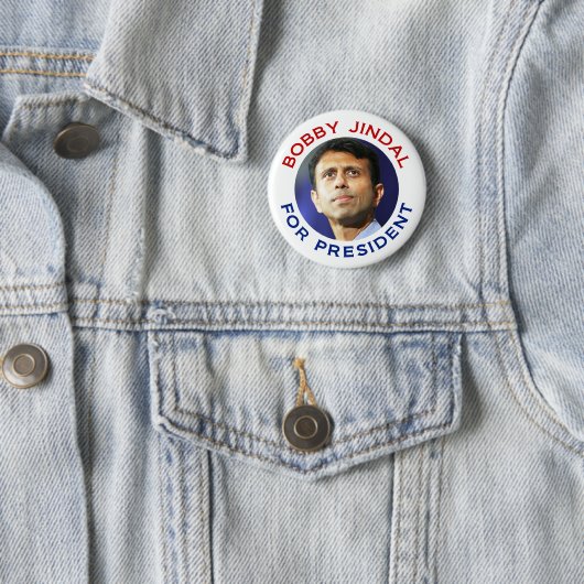 Bobby Jindal für Präsidenten Button (Beispiel)