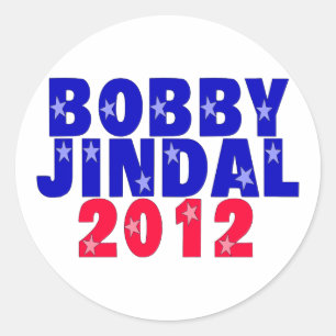 Bobby Jindal Runder Aufkleber