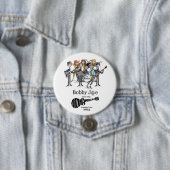 Bobby Joe and The Monarchs Reunion Tour 2025 Button (Beispiel)