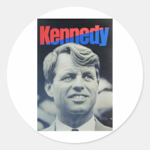 Bobby Kennedy "68 Runder Aufkleber