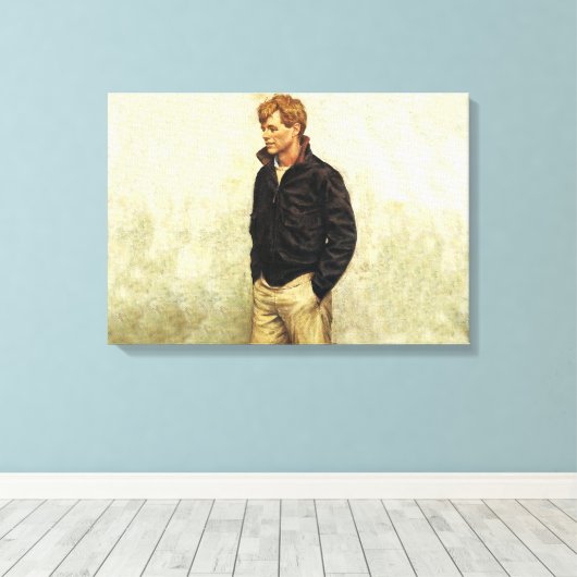 Bobby Kennedy Leinwanddruck (Insitu (Holzboden))