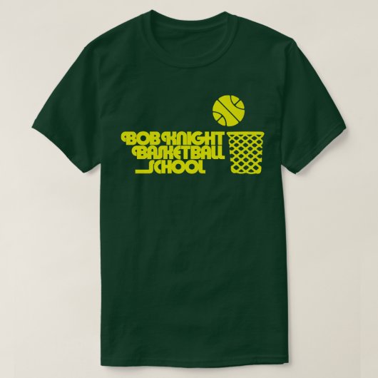 Bobby Knight Basketball Camp T-Shirt (Design vorne)