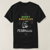 Bobby Knuckles Sensenmann Essential T Shirt (Design vorne)