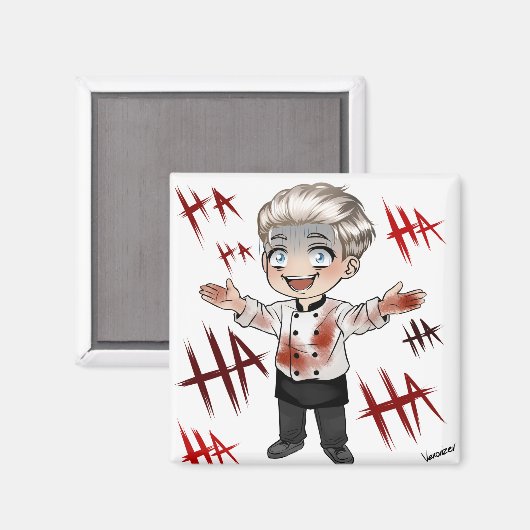 Bobby Magnet von Vex (Vorderseite/Rückseite)