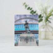 Bobby Moore Statue Wembley Stadion Postkarte (Stehend Vorderseite)