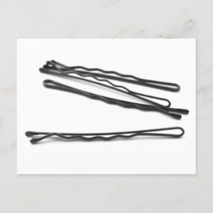 Bobby pins postkarte