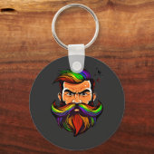 Bobby_PrideMonat2024 Schlüsselanhänger (Vorderseite)