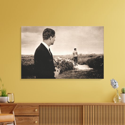 Bobby Remembers Jack Leinwanddruck (Insitu (Wohnzimmer))