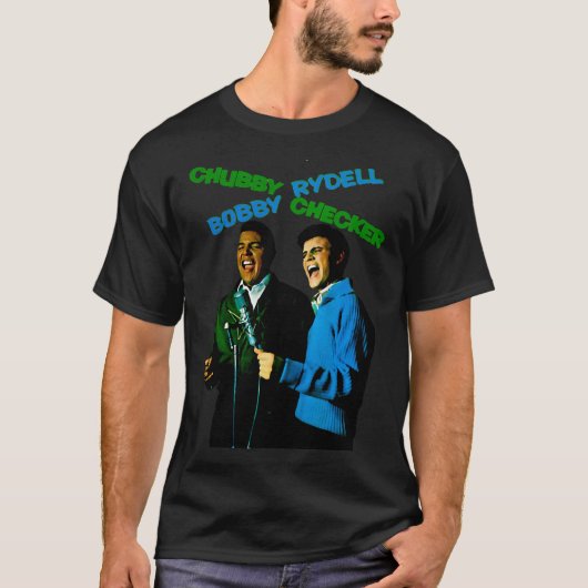 Bobby Rydell und Chubby Schachbrett Essential T -  T-Shirt (Vorderseite)