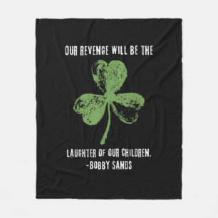 Bobby Sands Ireland Freedom T-Shi Fleecedecke