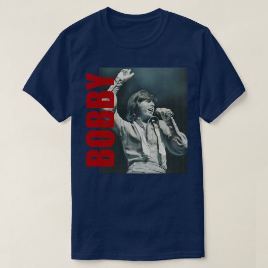 Bobby Sherman Retro ästhetischer Fan Art 4 T-Shirt (Design vorne)