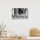 Bobby Socks, 1953. Vintages Foto Poster (Küche)