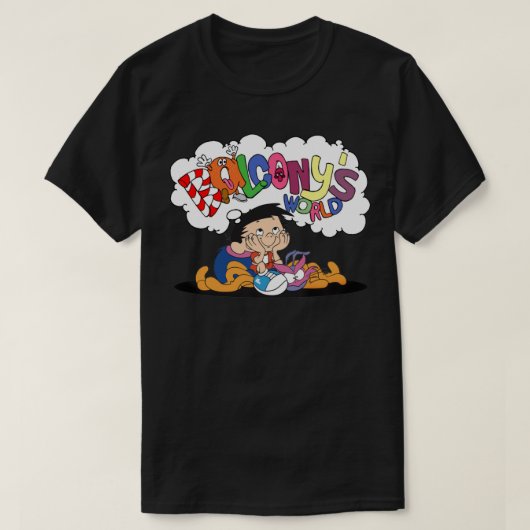 BOBBYS WORLD Classic T Shirt (Design vorne)