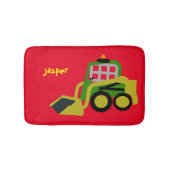 Bobcat Bagger Badematte (Vorderseite)