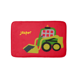 Bobcat Bagger Badematte