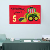 Bobcat Bagger Banner (Messeveranstaltung)