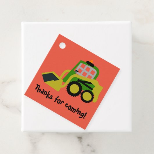 Bobcat Bagger Geschenkanhänger (Beispiel)