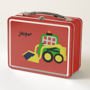 Bobcat Bagger Metall Brotdose