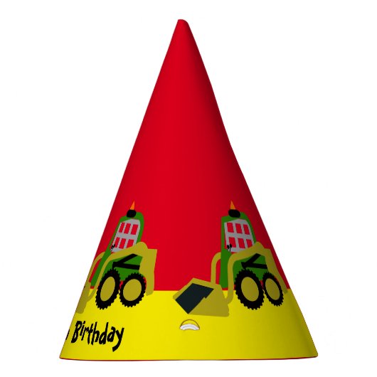 Bobcat Bagger Partyhütchen (Rechts)