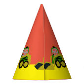 Bobcat Bagger Partyhütchen (Rückseite)