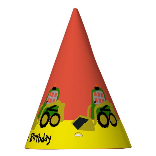 Bobcat Bagger Partyhütchen (Rechts)