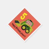 Bobcat Bagger Serviette (Ecke)