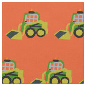 Bobcat Bagger Stoff (Nahaufnahme)