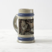 Bobcat Beer Stein Bierglas (Vorderseite Links)