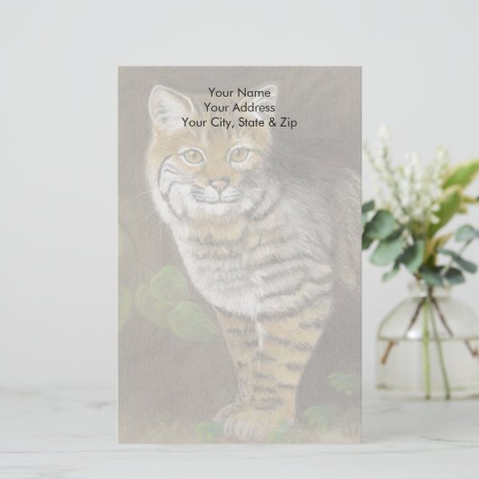 Bobcat Briefpapier (Stehend Vorderseite)