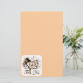Bobcat Familie Briefpapier (Stehend Vorderseite)