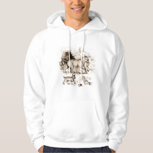 Bobcat Familie Hoodie