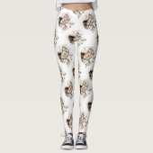 Bobcat Familie Leggings (Vorderseite)