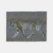 Bobcat Fleecedecke (Vorderseite (Horizontal))